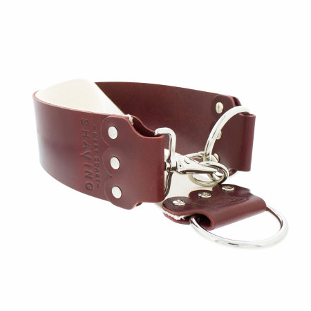 Product image 1 for WCS 3" Strop, Latigo Leather and Canvas, Mahogany